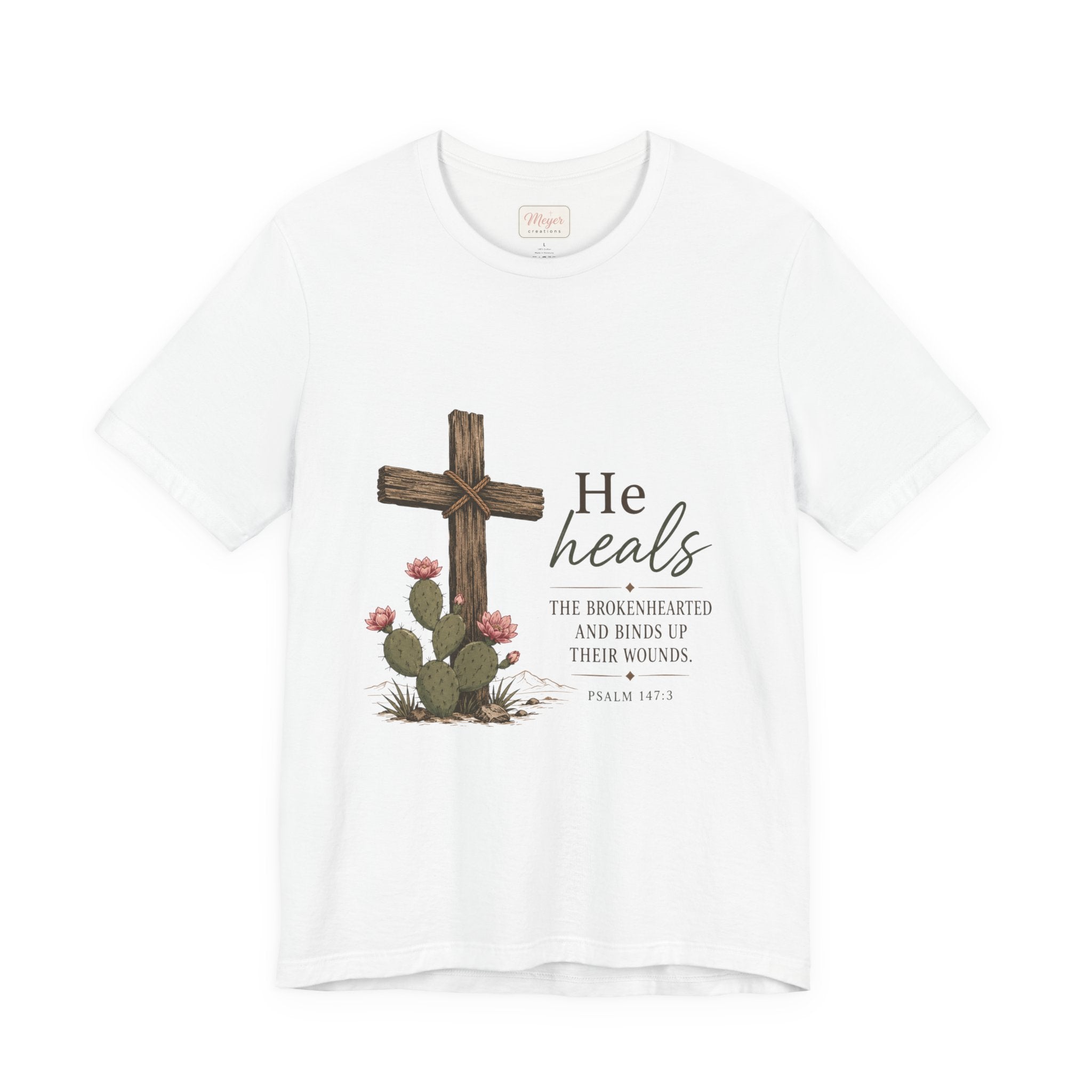 He heals