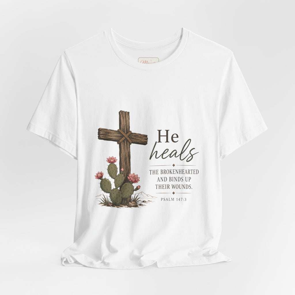 He heals